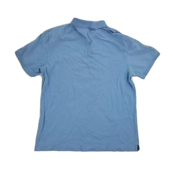 Vineyard Vines Mens Polo Shirt M Blue Collared Short Sleeve Embroidered Whale - Picture 2 of 5